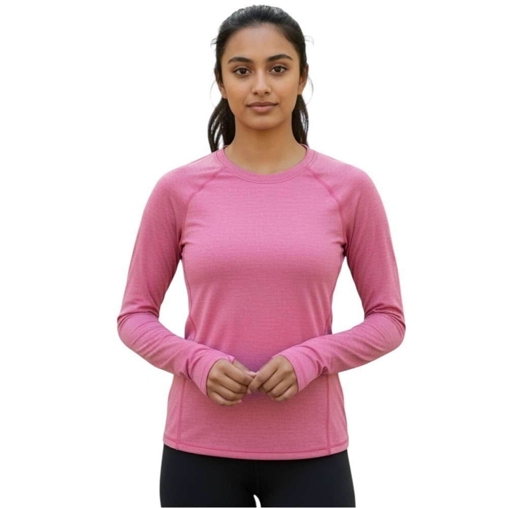 All in Motion‎ Girls Athletic Pink Ling Sleeve, Pink, Size 14-16, NWOT